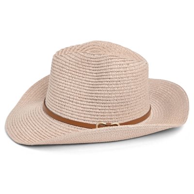 Chapeau de paille - Gårda Kos Western Hat (rose)