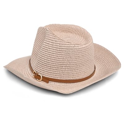 Chapeau de paille - Gårda Kos Western Hat (rose)