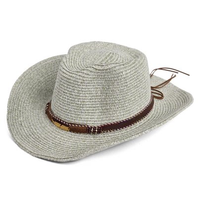 Chapeau de paille - Gårda Marseille Western Hat (vert)