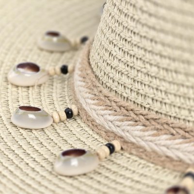 Chapeau de paille - Gårda Nerja Fedora (beige)