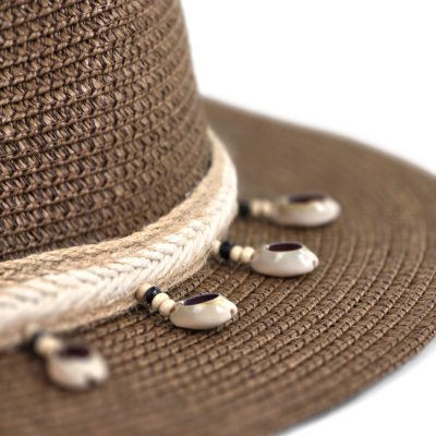 Chapeau de paille - Gårda Nerja Fedora (marron)