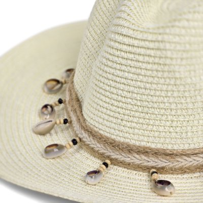 Chapeau de paille - Gårda Nerja Fedora (crème)
