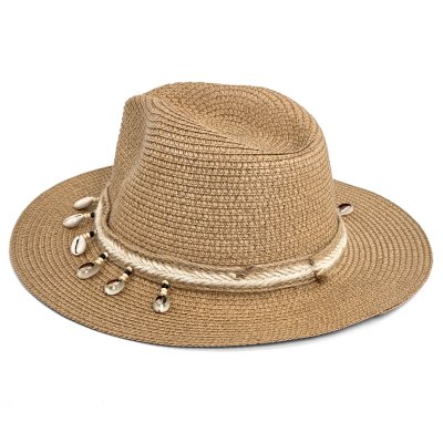 Chapeau de paille - Gårda Nerja Fedora (kaki)