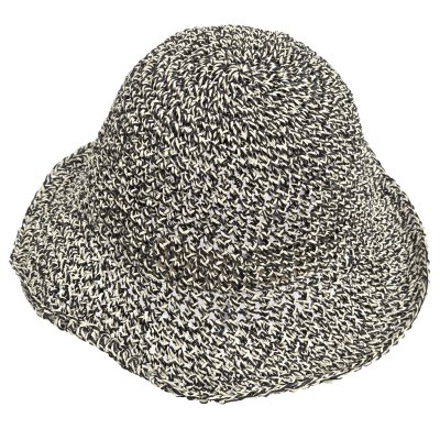 Chapeau de paille - Gårda Portofino Bucket hat (noir)