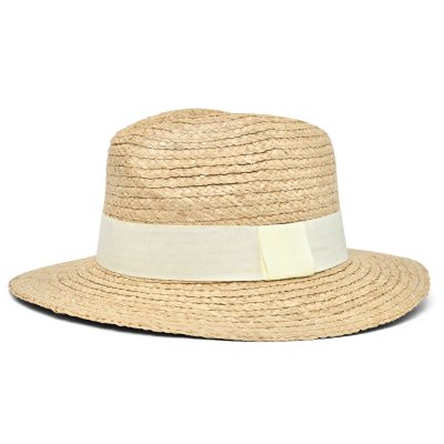 Chapeau de paille - Gårda Positano Fedora (naturel/beige)