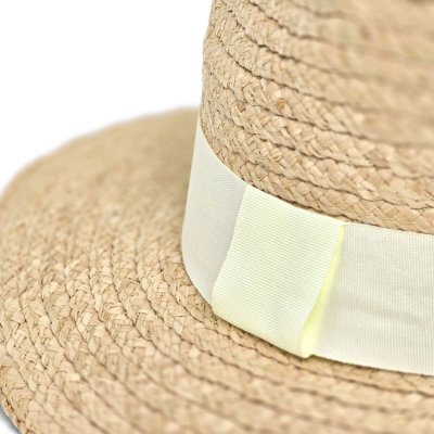 Chapeau de paille - Gårda Positano Fedora (naturel/beige)