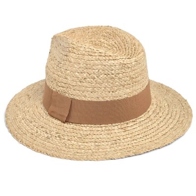 Chapeau de paille - Gårda Positano Fedora (naturel/kaki)