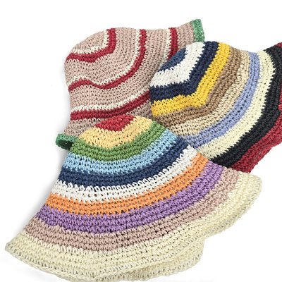 Chapeau de paille - Gårda Praiano Bucket hat (multi)