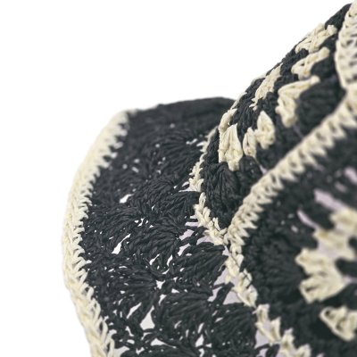 Chapeau de paille - Gårda Rhodes Bucket hat (noir)