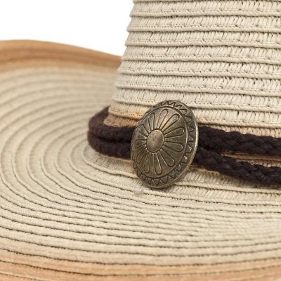 Chapeau de paille - Gårda Taranto Western Hat (beige)