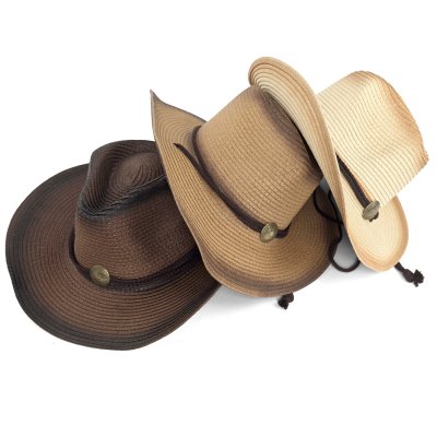 Chapeau de paille - Gårda Taranto Western Hat (beige)