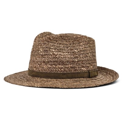 Chapeau de paille - Gårda Tenerife Raffia Fedora (naturel/marron)