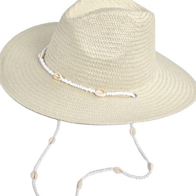 Chapeau de paille - Gårda Valencia Fedora (beige)