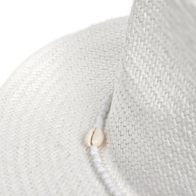 Chapeau de paille - Gårda Valencia Fedora (blanc)