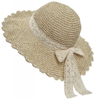Chapeau de paille - Gårda Ornella (beige)