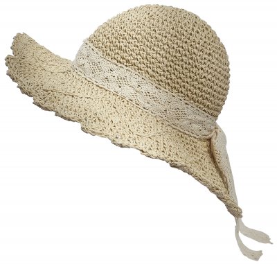 Chapeau de paille - Gårda Ornella (beige)