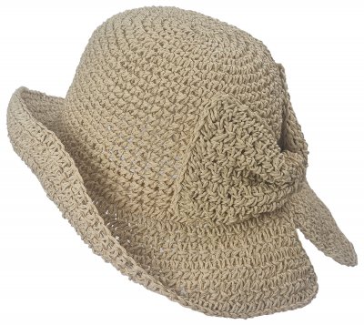 Chapeau de paille - Gårda Serafina (beige)