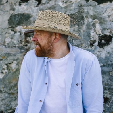 Chapeaux - Jaxon Pebble Beach Gambler Hat (nature)