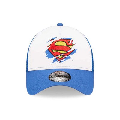 Casquettes Enfant - New Era Trucker Superman (bleu)