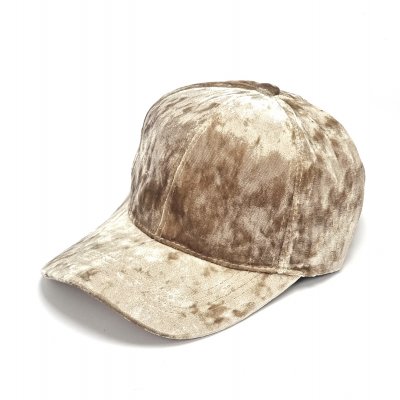 Casquettes - Gårda Velvet (beige/or)