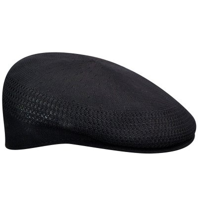 Casquette gavroche/irlandaise - Kangol Tropic 504 Ventair (noir)