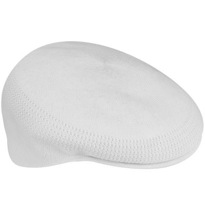 Casquette gavroche/irlandaise - Kangol Tropic 504 Ventair (blanc)