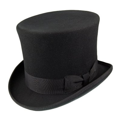 Chapeaux - Victorian Top Hat (noir)