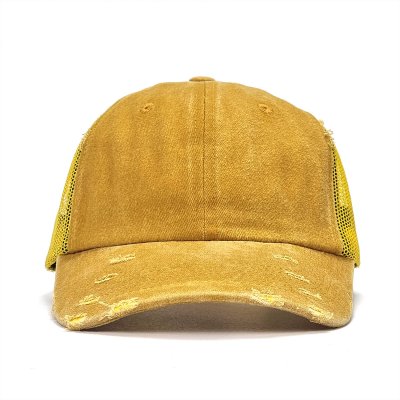 Casquettes - Gårda Washed Trucker (jaune)