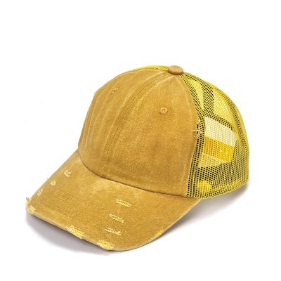 Casquettes - Gårda Washed Trucker (jaune)