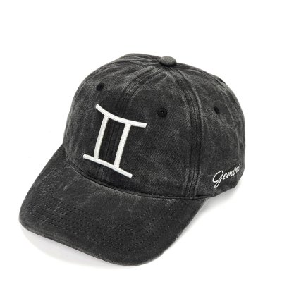 Casquettes - Gårda Zodiac Sign Gemini (noir)