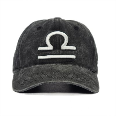 Casquettes - Gårda Zodiac Sign Libra (noir)