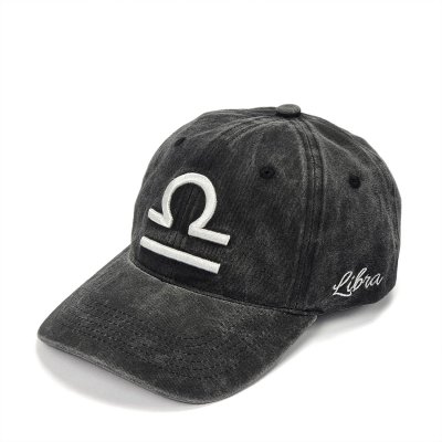 Casquettes - Gårda Zodiac Sign Libra (noir)