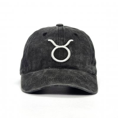 Casquettes - Gårda Zodiac Sign Taurus (noir)