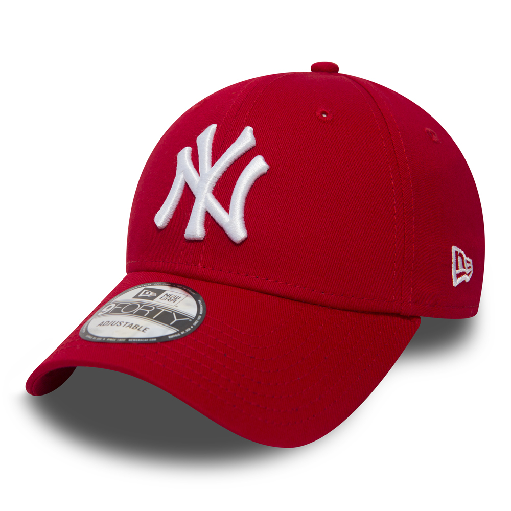 Casquette New Era 9Forty – New York Yankees Orange – 100% Coton, Réglable – Modèle Femme